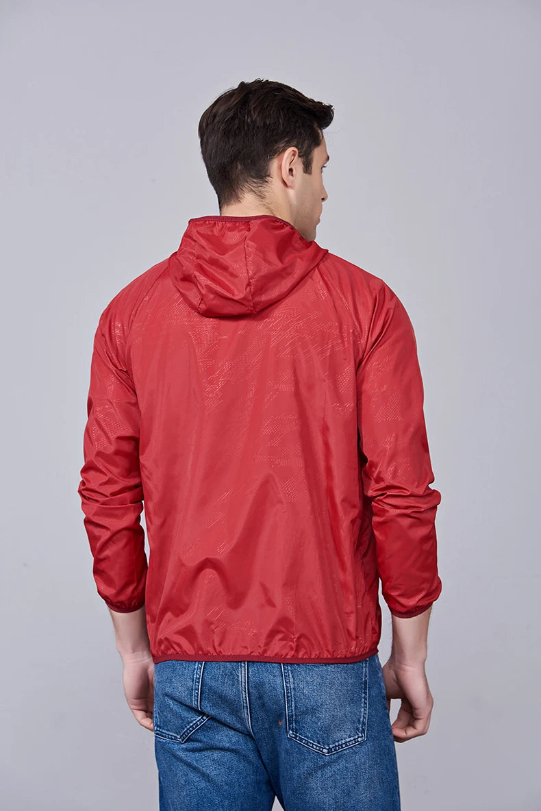Unisex Waterproof Hiking Jacket – Quick-Dry Outdoor Windbreaker
